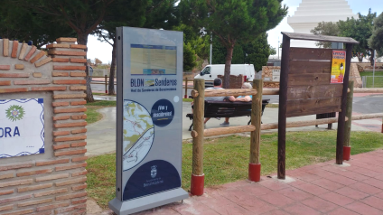 Tótem táctil exterior para Ayuntamiento de Benalmádena