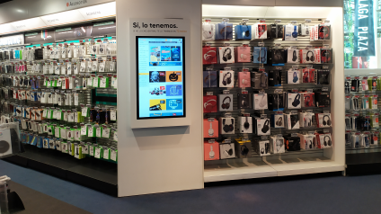 Pantalla multitáctil para FNAC España